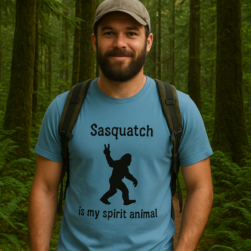 Sasquatch is my spirit animal Unisex Tee