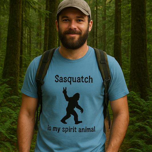 Sasquatch is my spirit animal Unisex Tee